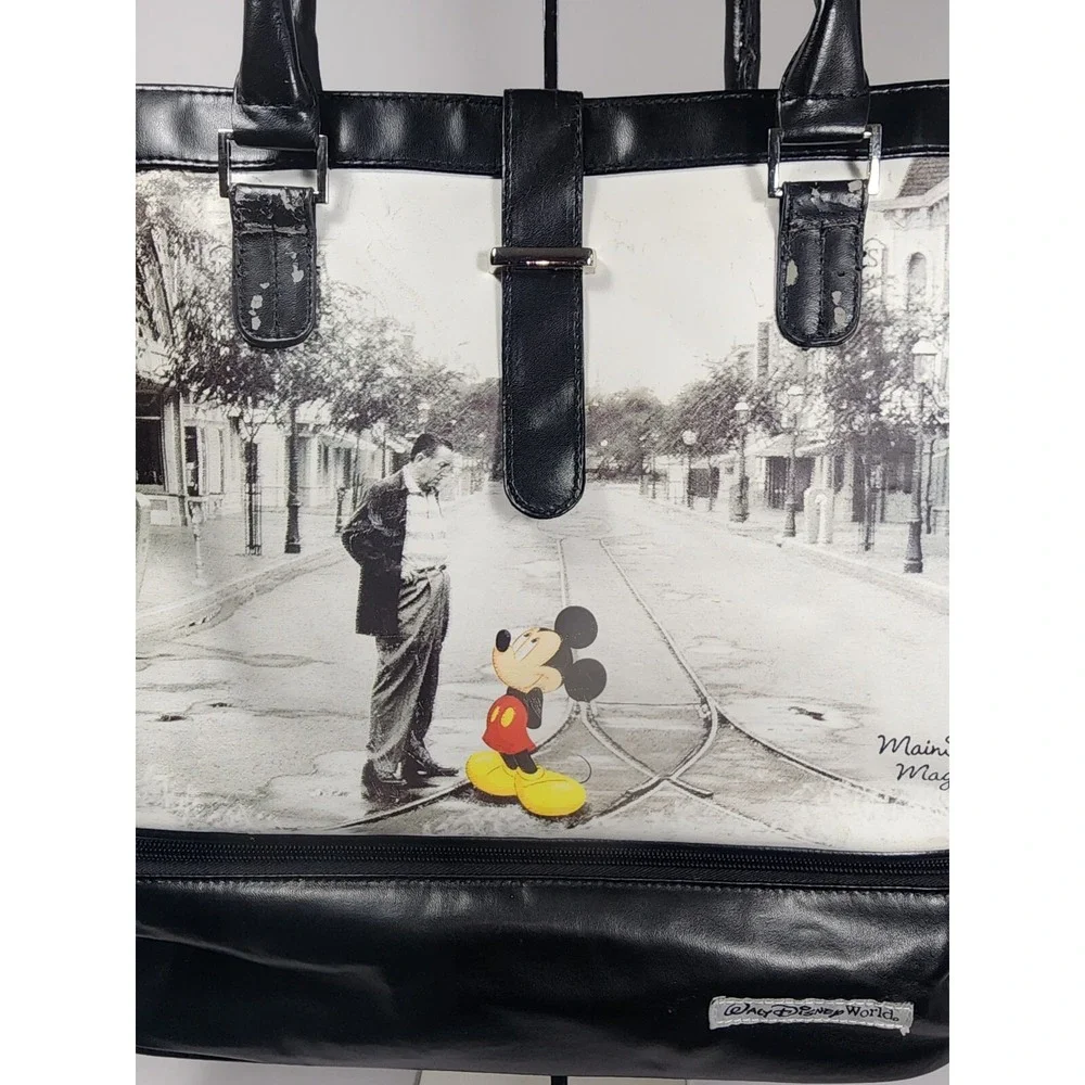 Walt‎ Disney World Tote Main Street USA Magic Kingdom Shoulder Bag Mickey Mouse